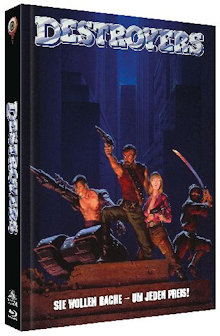 Destroyers (Limited Mediabook, Blu-ray+DVD, Cover B) (1986) [Blu-ray] 