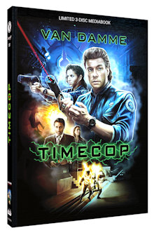 Timecop (Limited Mediabook, Blu-ray+DVD, Cover A) (1994) [Blu-ray] 