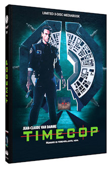 Timecop (Limited Mediabook, Blu-ray+DVD, Cover B) (1994) [Blu-ray] 