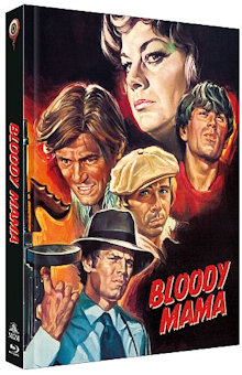 Bloody Mama (Limited Mediabook, Blu-ray+DVD, Cover B) (1970) [Blu-ray] 