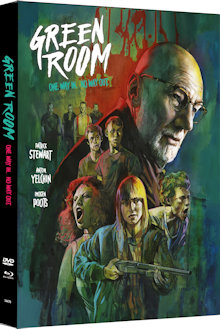 Green Room (Limited Mediabook, Blu-ray+DVD, Cover A) (2015) [FSK 18] [Blu-ray] 