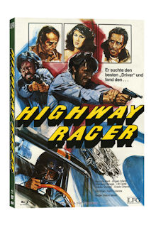 Poliziotto Sprint - Highway Racer (Limited Mediabook, Blu-ray+DVD, Cover B) (1977) [FSK 18] [Blu-ray] 