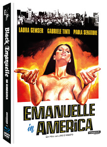 Black Emanuelle in America - Stunden wilder Lust (3 Disc Limited Mediabook, Blu-ray+DVD, Cover A) (1976) [FSK 18] [Blu-ray] 