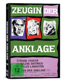 Zeugin der Anklage (Limited Mediabook, Blu-ray+DVD) (1957) [Blu-ray] 