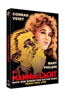 Der Mann, der lacht (Limited Mediabook, 2 Blu-ray's+2 DVDs, Cover A) (1928) [Blu-ray] 