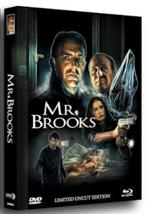 Mr. Brooks - Der Mörder in dir (Limited Mediabook, Blu-ray+DVD, Cover A) (2007) [FSK 18] [Blu-ray] 