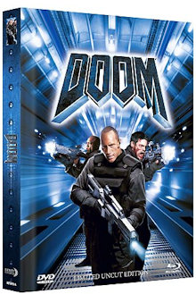 Doom - Der Film (Limited Mediabook, Extended Cut, Blu-ray+DVD, Cover A) (2005) [FSK 18] [Blu-ray] 