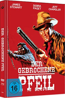 Der gebrochene Pfeil (Limited Mediabook, Blu-ray+DVD) (1950) [Blu-ray] 