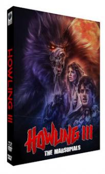 Howling 3 - The Marsupials (Limited Mediabook, Blu-ray+DVD, Cover A) (1987) [FSK 18] [Blu-ray] 