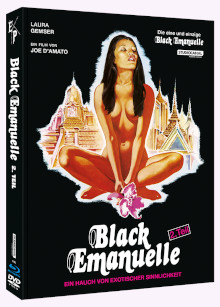 Black Emanuelle - 2. Teil (Limited Mediabook, Blu-ray+DVD, Cover B) (1976) [FSK 18] [Blu-ray] 