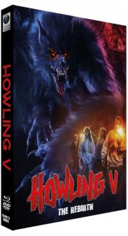 Howling 5 - The Rebirth (Limited Mediabook, Blu-ray+DVD, Cover A) (1989) [FSK 18] [Blu-ray] 