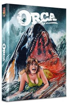 Orca, der Killerwal (Limited Mediabook, Blu-ray+DVD, Cover B) (1977) [Blu-ray] 