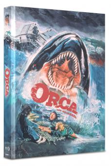 Orca, der Killerwal (Limited Mediabook, Blu-ray+DVD, Cover C) (1977) [Blu-ray] 