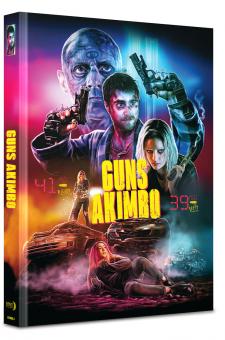 Guns Akimbo (Limited Mediabook, Blu-ray+DVD, Cover A) (2019) [FSK 18] [Blu-ray] 