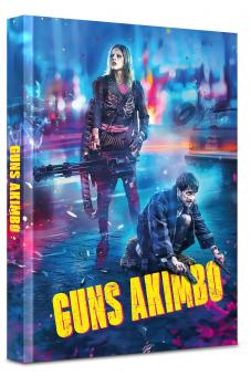 Guns Akimbo (Limited Wattiertes Mediabook, Blu-ray+DVD, Cover W) (2019) [FSK 18] [Blu-ray] 