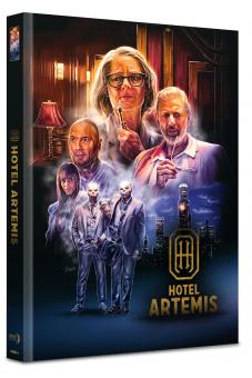 Hotel Artemis (Limited Mediabook, 4K Ultra HD+Blu-ray, Cover A) (2018) [4K Ultra HD] 