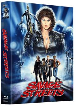 Savage Streets - Straße der Gewalt (Limited Prestige Mediabook, Blu-ray+DVD, Cover A) (1984) [FSK 18] [Blu-ray] 