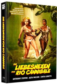 Die Liebeshexen vom Rio Cannibale (Limited Mediabook, Blu-ray+DVD, Cover B) (1980) [FSK 18] [Blu-ray] 