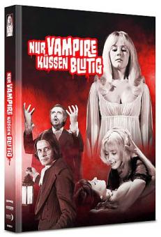 Nur Vampire küssen blutig (Limited Mediabook, Blu-ray+DVD, Cover C) (1971) [Blu-ray] 