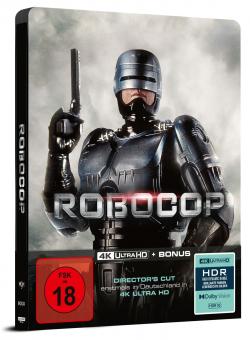 Robocop (Limited Steelbook, 4K Ultra HD+) (1987) [FSK 18] [4K Ultra HD] 