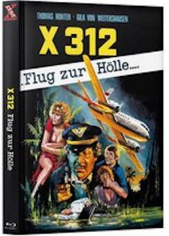 X 312 - Flug zur Hölle (Limited Mediabook, Blu-ray+DVD, Cover A) (1971) [FSK 18] [Blu-ray] 