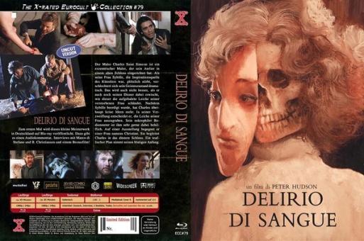 Delirio de Sangue/Blood Delirium inkl. Im Blutrausch des Satans (Limited Mediabook, 2 Discs, Cover B) (1988) [FSK 18] [Blu-ray] 