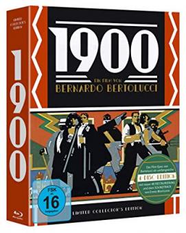 1900 (Neunzehnhundert) (Limited Collector's Edition, 3 Blu-ray's+CD-Soundtrack) (1976) [Blu-ray] 