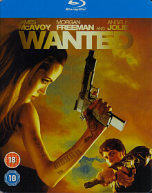 Wanted (Steelbook) (2008) [FSK 18] [UK Import mit dt. Ton] [Blu-ray] 