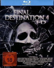 Final Destination 4 (inkl. 3D-Version des Films + vier 3-D Brillen) (Steelbook) (2009) [FSK 18] [Blu-ray] 