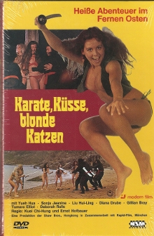 Karate, Küsse, blonde Katzen (Kleine Hartbox, Cover B) (1974) [FSK 18] [Gebraucht - Zustand (Sehr Gut)] 