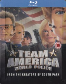 Team America: World Police (Limited Steelbook) (2004) [UK Import mit dt. Ton] [Blu-ray] 