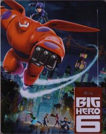 Baymax - Riesiges Robowabohu (Big Hero 6) (Limited Steelbook, 3D Blu-ray+Blu-ray) (2014) [UK Import] [3D Blu-ray] 
