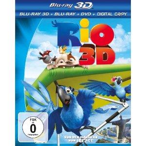 Rio (3D Blu-ray+Blu-ray+DVD & Digital Copy) (2011) [3D Blu-ray] 