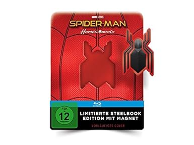 Spider-Man: Homecoming (Limited Steelbook inkl. Magnet) (2017) [Blu-ray] 