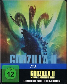 Godzilla II: King of the Monsters (Limited Steelbook) (2019) [Blu-ray] [Gebraucht - Zustand (Sehr Gut)] 