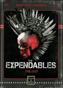The Expendables Trilogy (Limited Uncut Mediabooks, Blu-ray+DVD, 6 Discs) [FSK 18] [Blu-ray] 