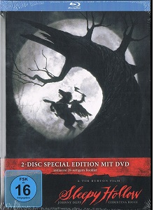 Sleepy Hollow (Limited Mediabook, Blu-ray+DVD, Cover A) (1999) [Blu-ray] 