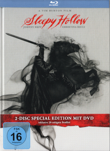 Sleepy Hollow (Limited Mediabook, Blu-ray+DVD, Cover B) (1999) [Blu-ray] 