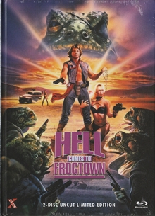 Hell Comes to Frogtown (Limited Mediabook, Blu-ray+DVD, Cover A) (1988) [FSK 18] [Blu-ray] 
