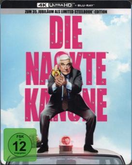 Die nackte Kanone (Limited Steelbook, 4K Ultra HD+Blu-ray) (1988) [4K Ultra HD] 