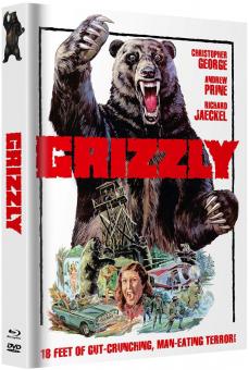 Grizzly (Limited Mediabook, Blu-ray+DVD, Cover C) (1976) [FSK 18] [Blu-ray] 