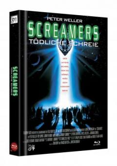 Screamers - Tödliche Schreie (Limited Mediabook, Blu-ray+DVD, Cover A) (1995) [Blu-ray] 