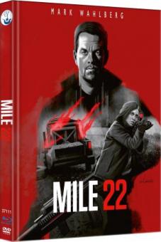 Mile 22 (Limited Mediabook, Blu-ray+DVD, Cover B) (2018) [Blu-ray] 