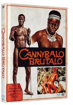 Cannibalo Brutalo (Limited Mediabook, Blu-ray+DVD, Cover B) (1974) [FSK 18] [Blu-ray] 