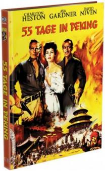 55 Tage in Peking (Limited Mediabook, Blu-ray+DVD, Cover B) (1963) [Blu-ray] 