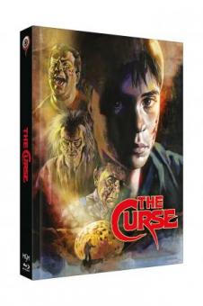 The Curse (Limited Mediabook, Blu-ray+DVD, Cover B) (1987) [FSK 18] [Blu-ray] 