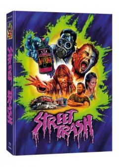 Street Trash (Limited Wattiertes Mediabook, Blu-ray+DVD, Cover B) (1987) [FSK 18] [Blu-ray] 