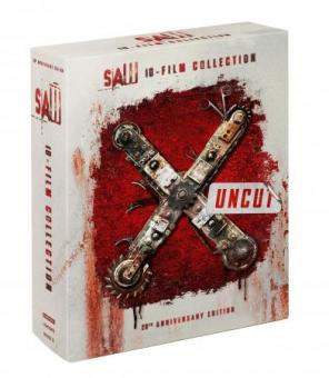 Saw 1-10 (Gesamtedition, Uncut) (10 DVDs) [FSK 18] 