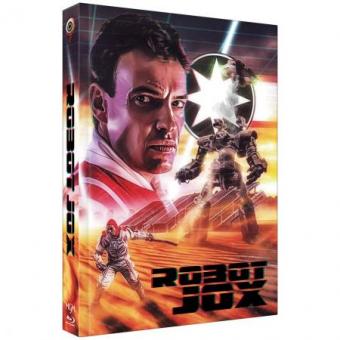 Robot Jox - Die Schlacht der Stahlgiganten (Limited Mediabook, 2 Discs, Cover B) (1989) [Blu-ray] 