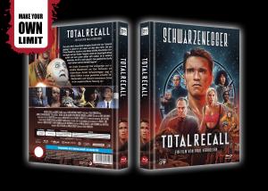 Total Recall (Limited Mediabook, 2 DIscs, Cover A) (1990) [Blu-ray] 